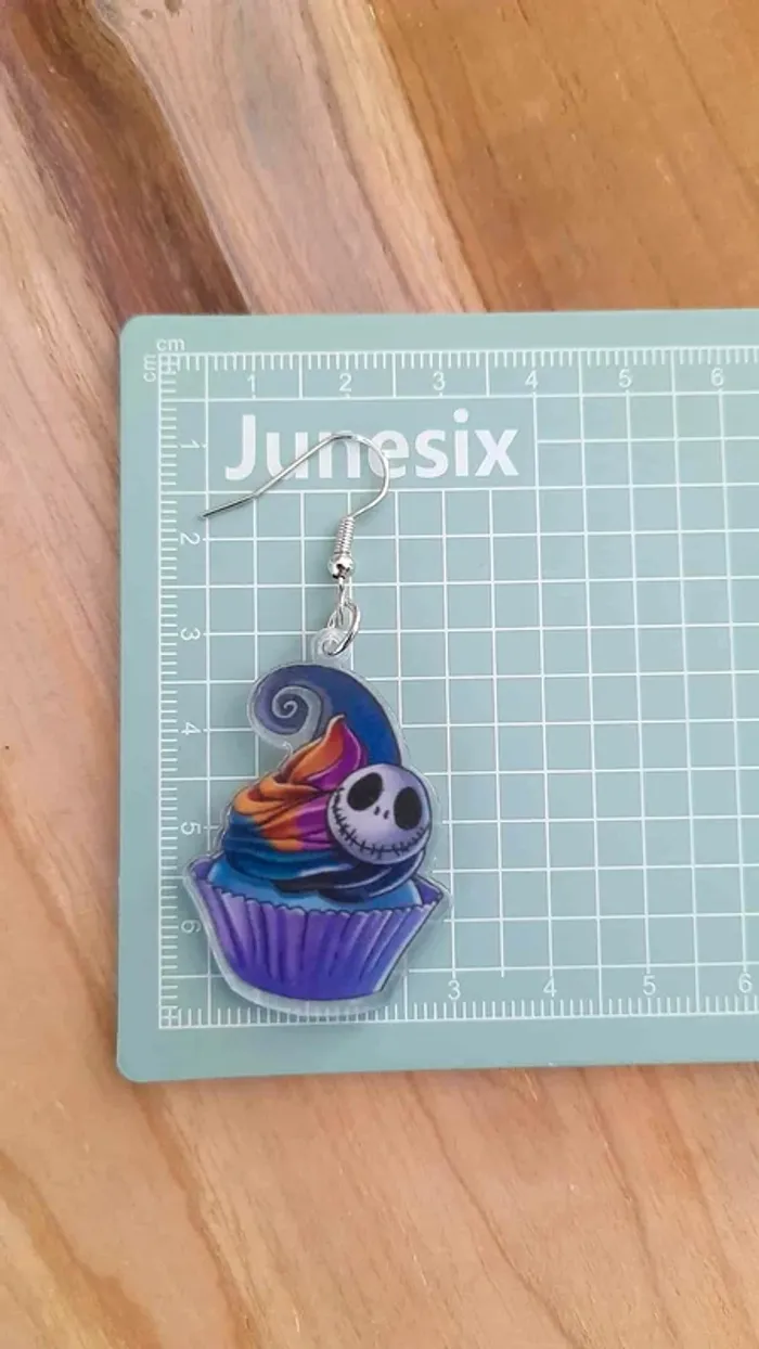 Boucle d'oreilles Cupcake Jack - photo numéro 3