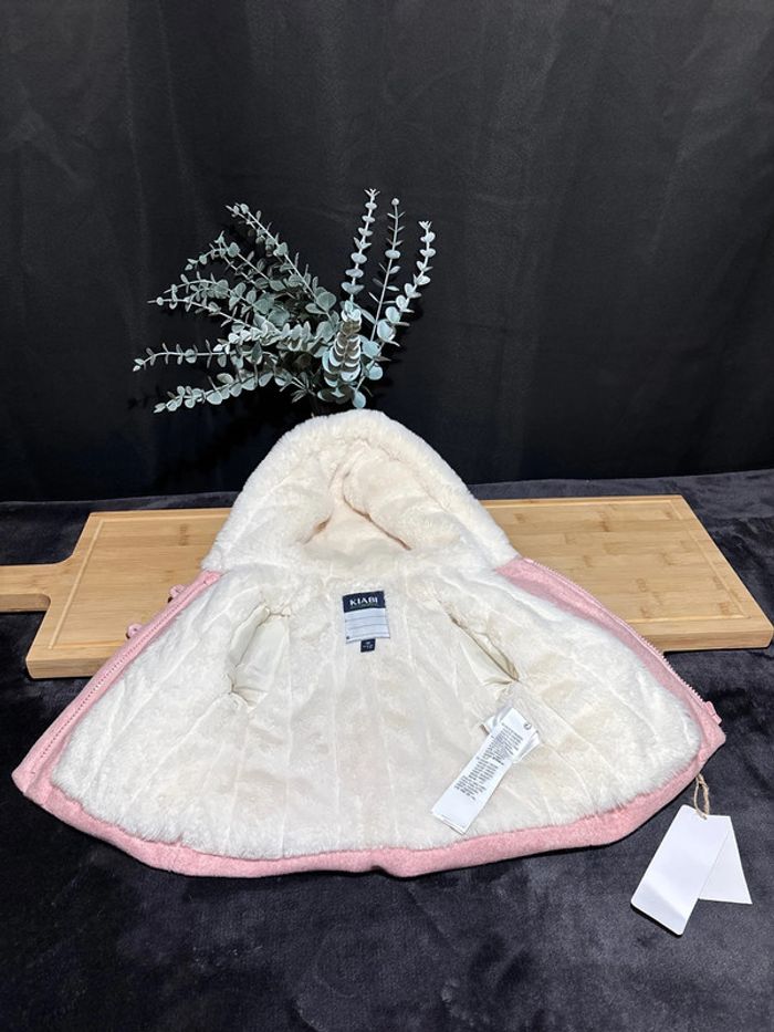 Blouson rose bébé fille taille 3 mois neuf - photo numéro 4