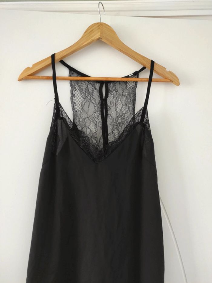 Débardeur noir dentelle - photo numéro 2