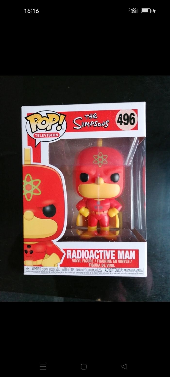 Figurine Pop Radioactive Man neuf - photo numéro 2