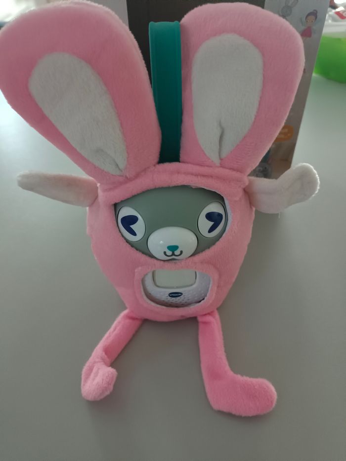 Storikid pocket gris, Conteur d'histoires interactif+ housse de protection rose - photo numéro 6