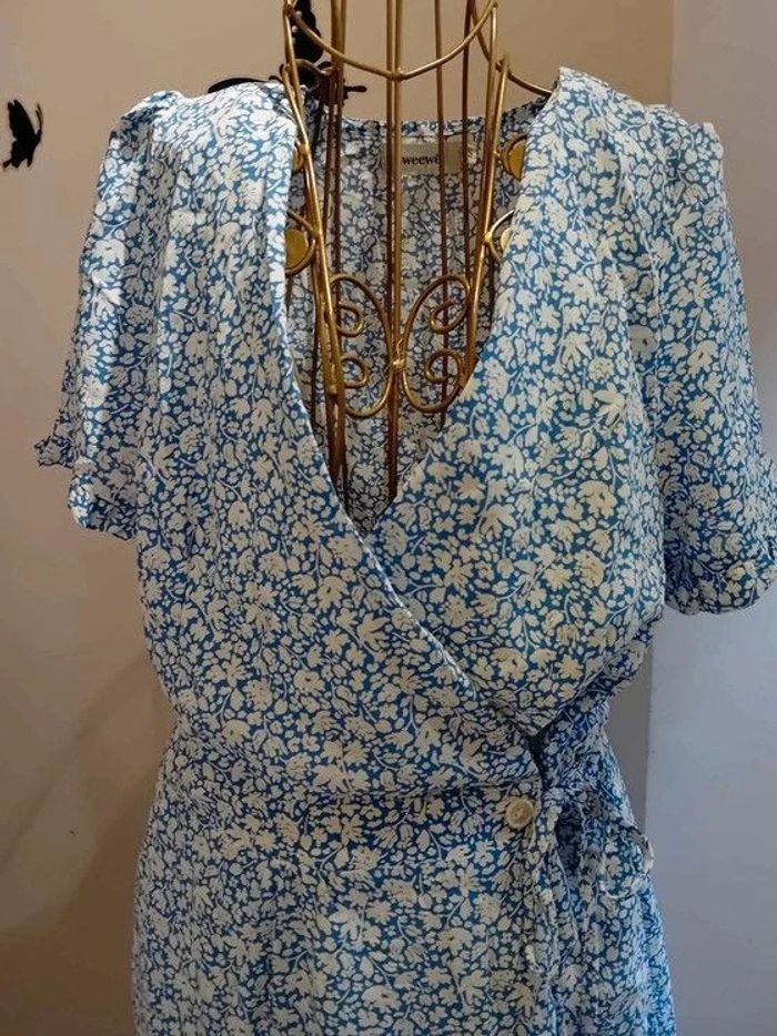 Robe portefeuille fleurie - photo numéro 2