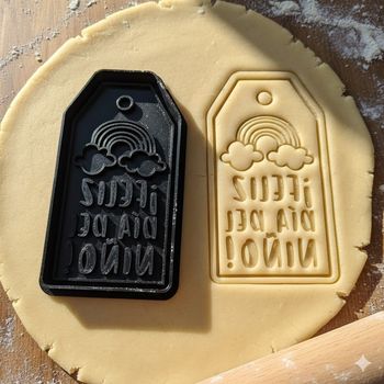 Emporte-pièce Fête des Enfants - Moule à Biscuits Message Espagnol