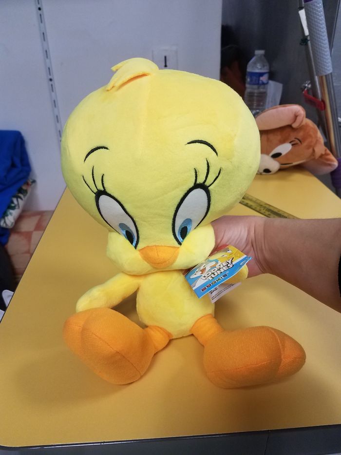 Peluche doudou tweety 32 cm - photo numéro 3