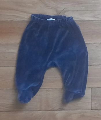 Bas de pyjama avec pieds 1 mois