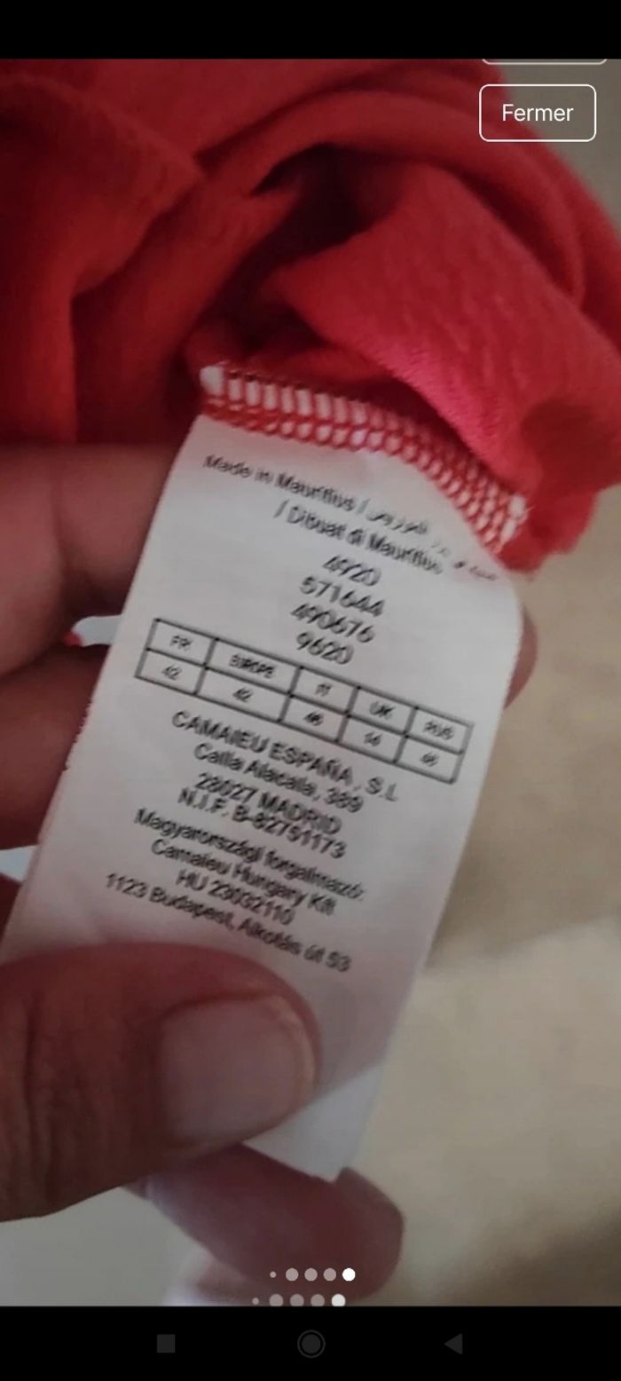 Très belle robe femme f1+b - photo numéro 7