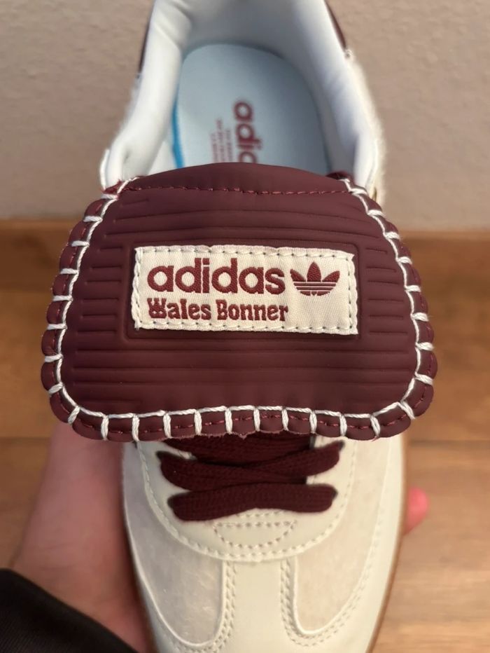 Nouveau Adidas Samba Wales Bonner Bordeaux - Taille 38 - photo numéro 3