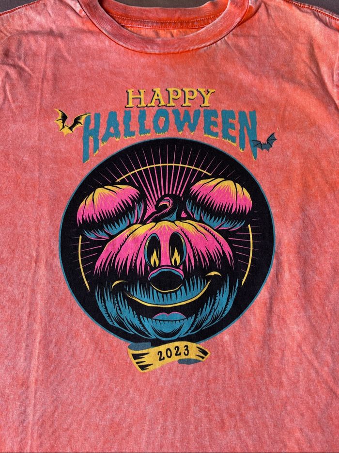 T-shirt Happy Halloween Mickey Disneyland Paris - photo numéro 4