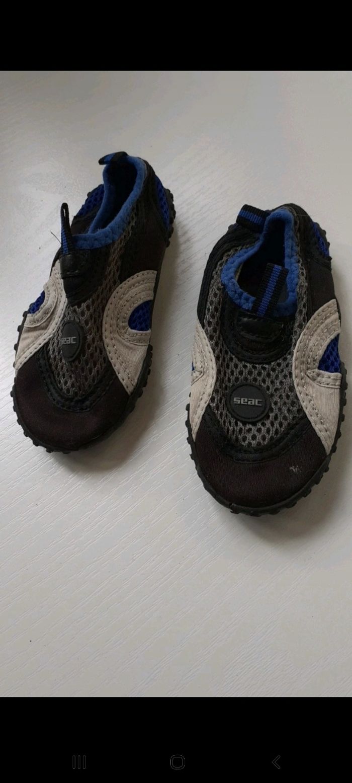 Chaussure plage  mer