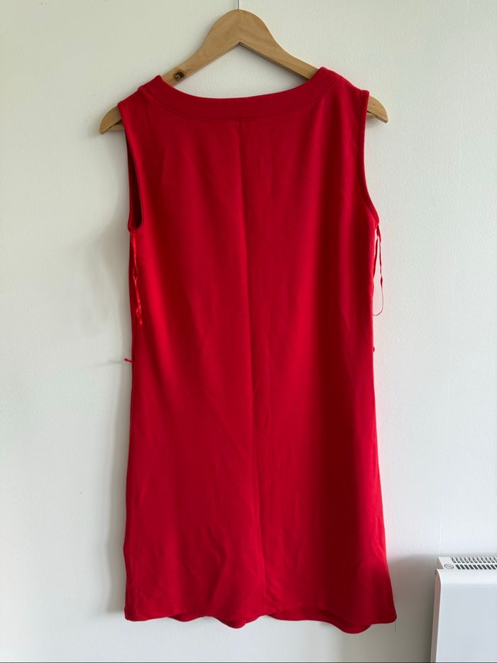 Robe droite rouge C&A taille 40 L - photo numéro 4