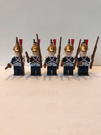 Figurine type lego 5 soldats Napoléoniens #jej662975armées