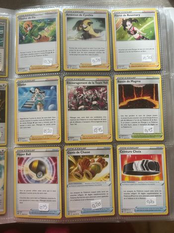 Carte Pokémon dresseur 