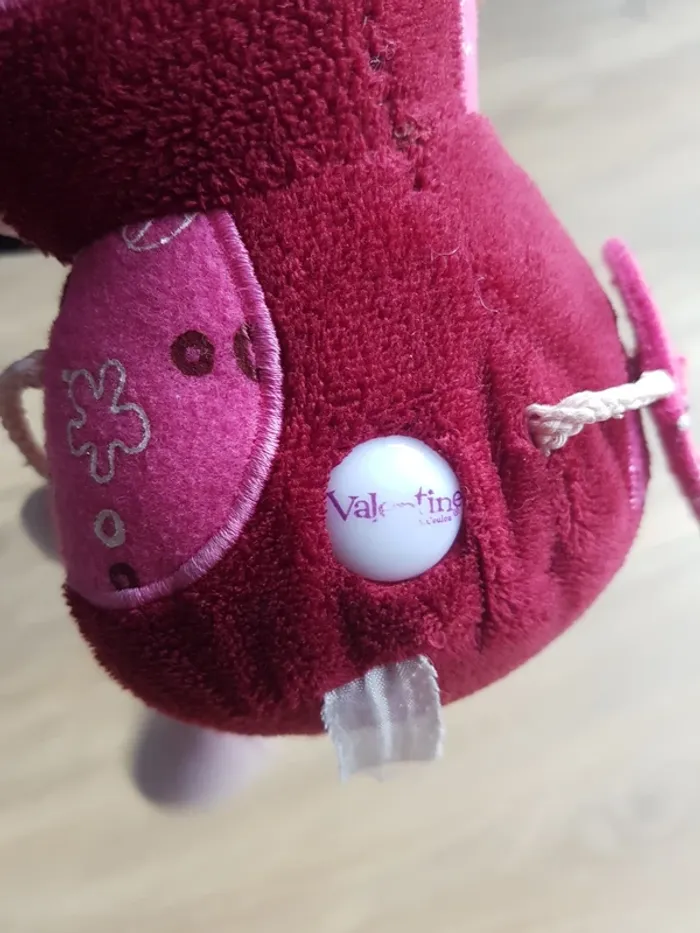 Peluche vache Valentine - photo numéro 3