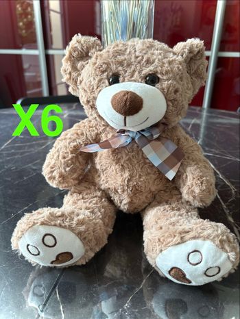Lot peluches oursons 