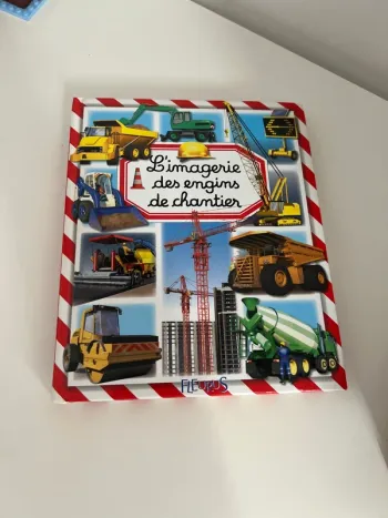 Livre l’imagerie des engins de chantier