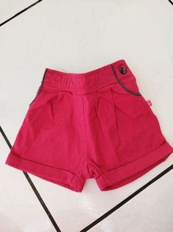 Short à pinces