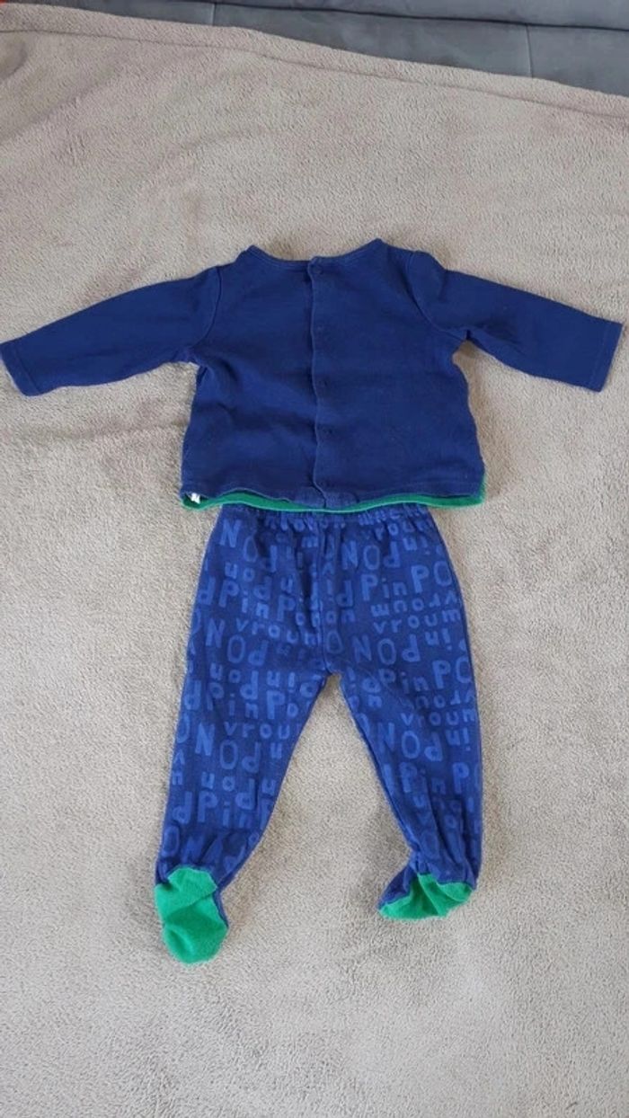 Lot 3 pyjamas printemps été garçon 9 mois - photo numéro 3