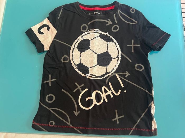 T-shirt, ballon de foot Desigual - photo numéro 4