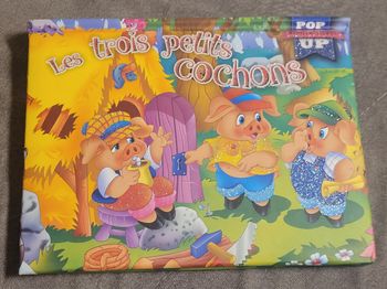 Mini Pop Up Les trois petits cochons