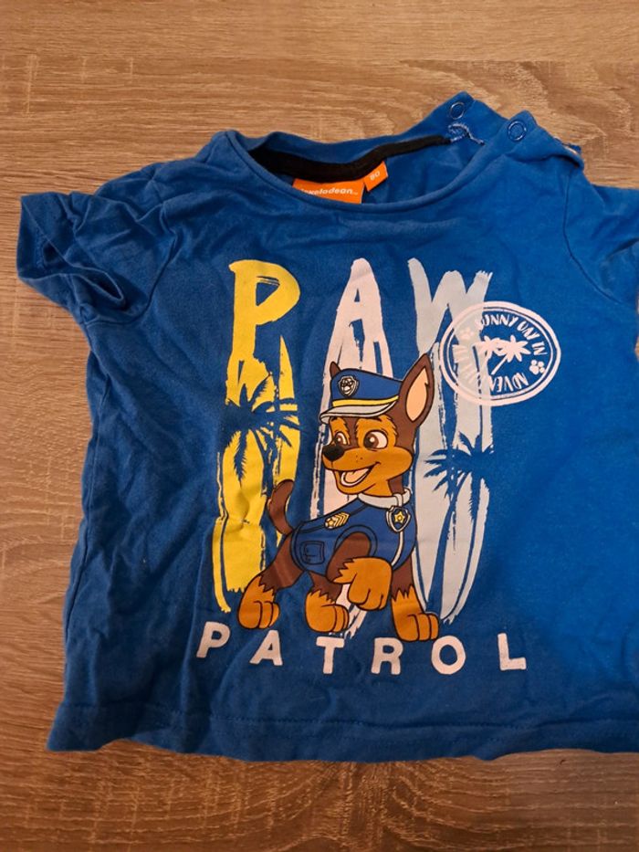 T-shirt Pat Patrouille bleu 12 mois - 80 cm