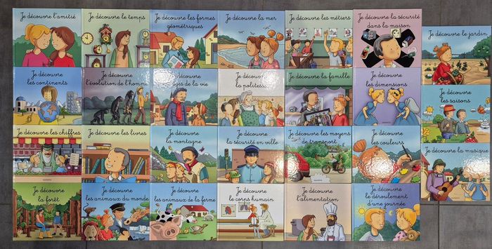 Lot 27 livres "Je découvre"