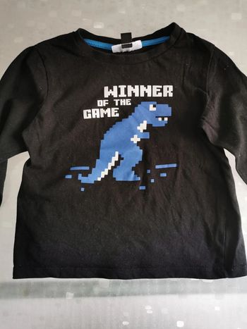Haut de pyjama noir