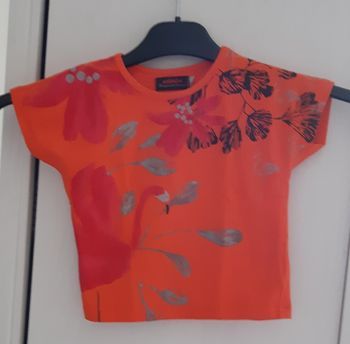 Tee-shirt fille Catimini 2 ans