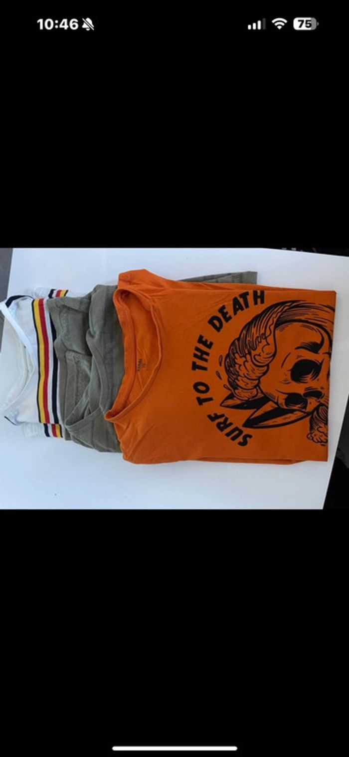 Lot teeshirt garçon 14 ans - photo numéro 4