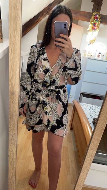 Robe kimono à ceinture 🖤