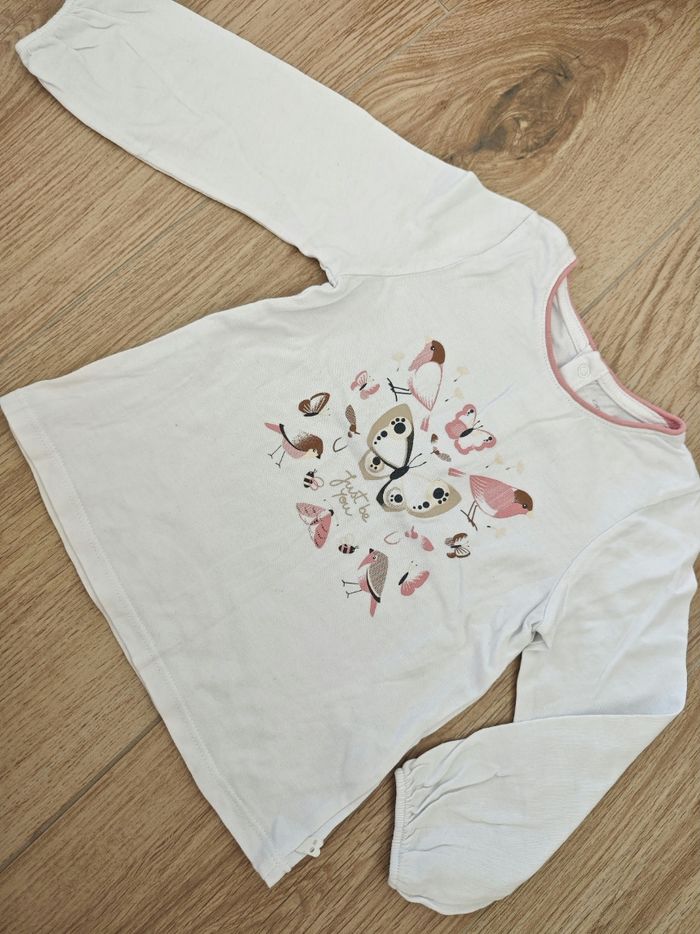 T-shirt manches longues imprimé Obaïbi 23 mois - photo numéro 1
