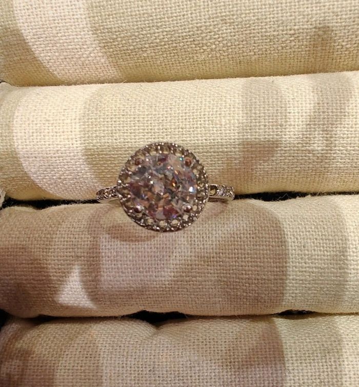 Bague fantaisie argentée - photo numéro 2