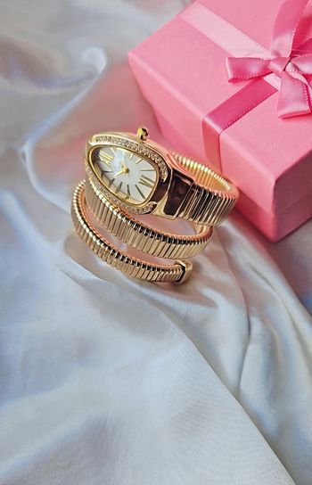 Très jolie montre serpent 