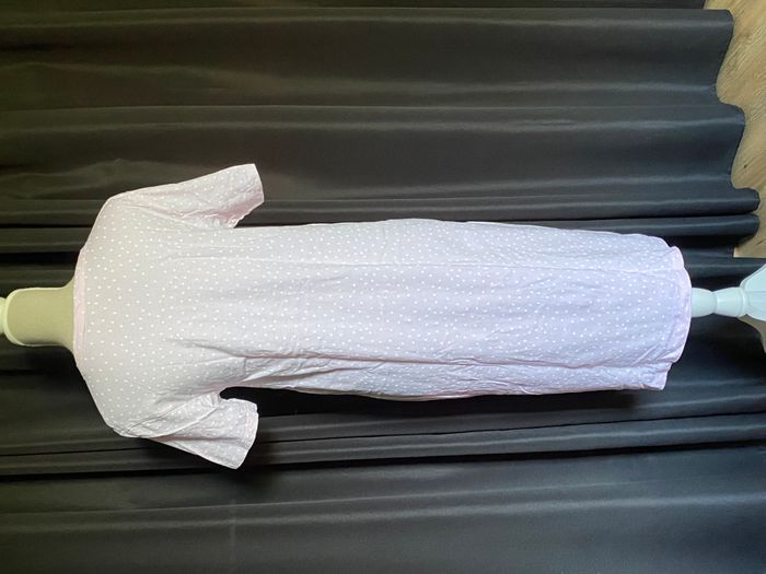 Chemise de nuit rose à pois blancs Debenhams - photo numéro 4