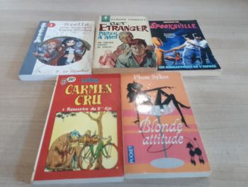 Lot de 5 livres de poche(10)