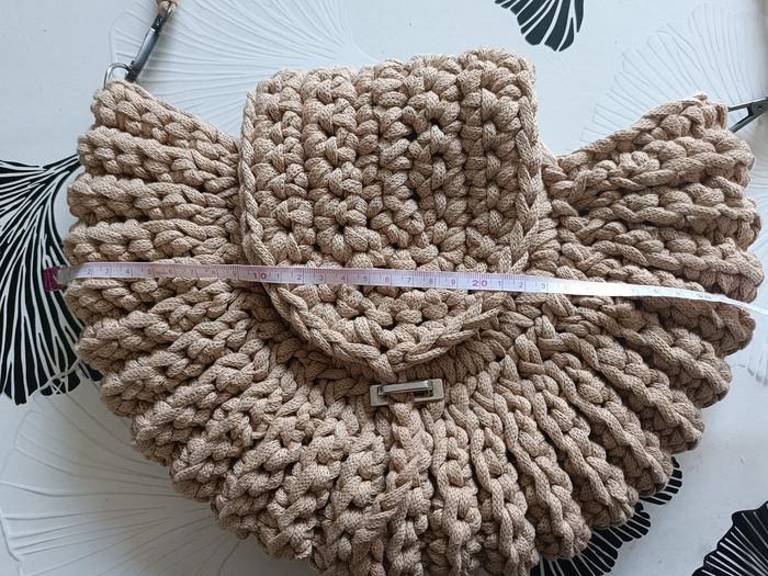 🌸 Sublime sac au crochet - Piece unique -beige naturel 🌸 - photo numéro 7