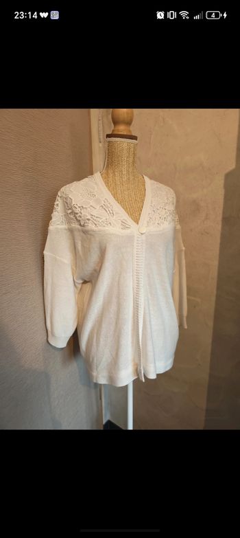 Gilet blanc Taille 44 /46