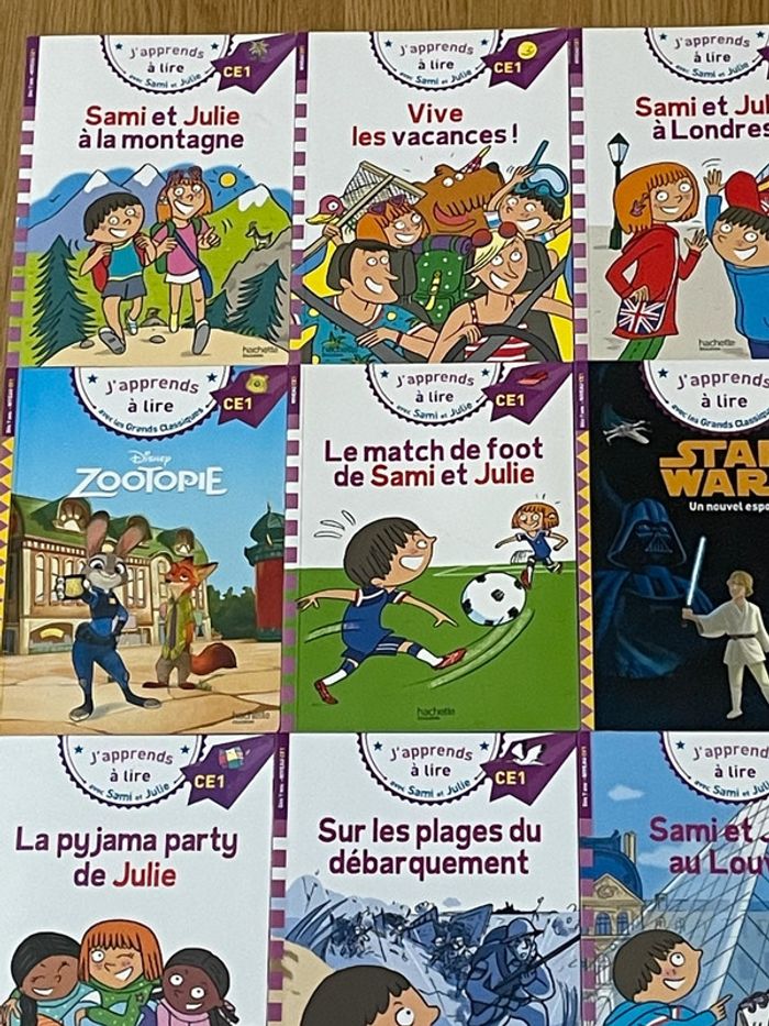 14 livres de Sami et Julie CE1 - photo numéro 2
