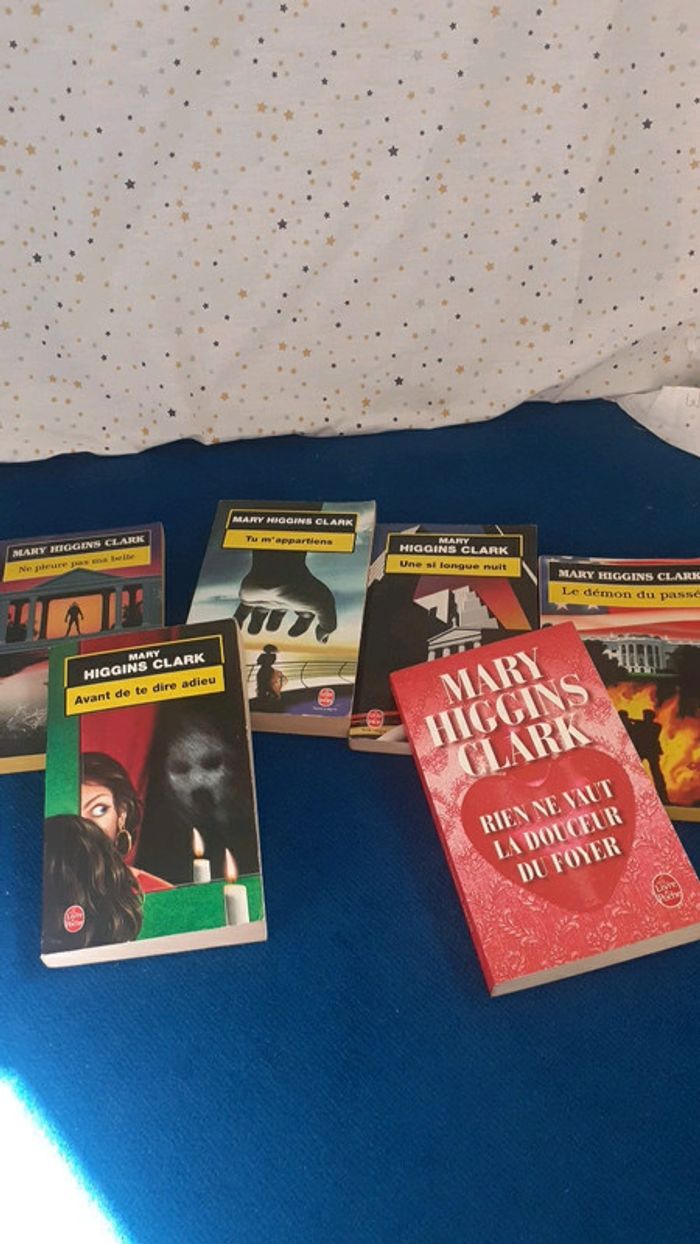 Lot livre Mary Higgins Clark