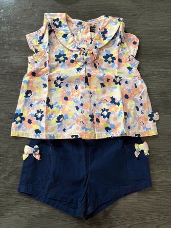 Ensemble bebe fille sergent major 6 mois