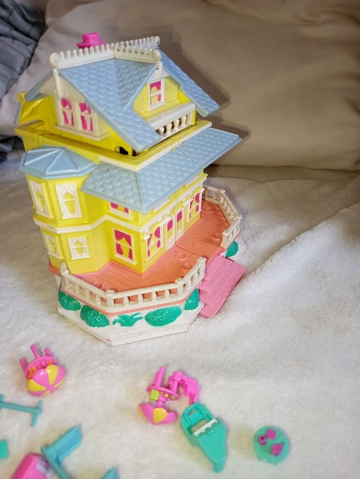 Polly pocket club house Grande maison 1995 complet - photo numéro 3