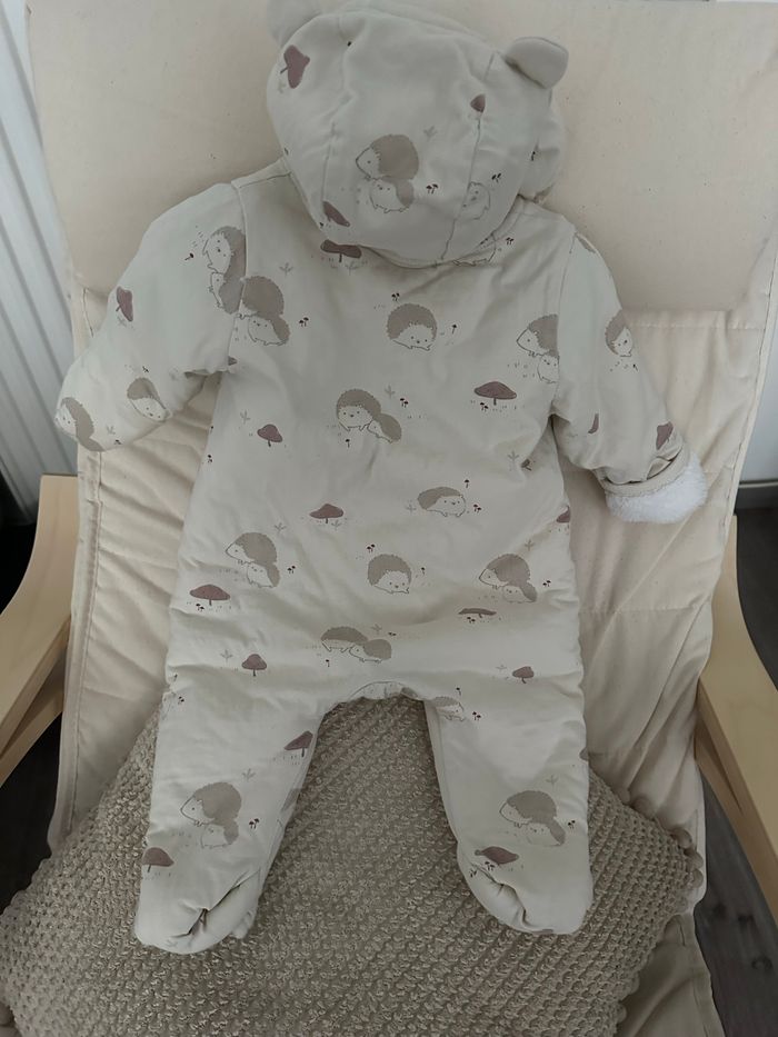 Combipilote H&M fourrée beige 2-4 mois - photo numéro 3