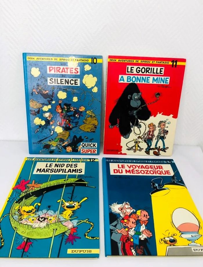 Spirou et Fantasio tome 10,11,12,13 - photo numéro 1
