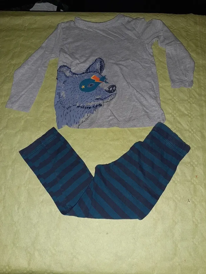 Lot pyjamas longs - photo numéro 2