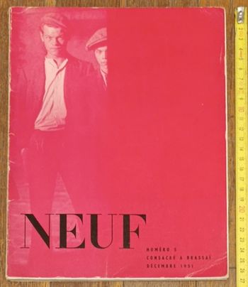 Rare ancien magazine NEUF 1951 Brassaï