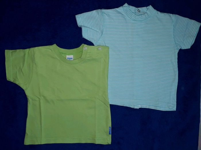2 t shirts 6 mois