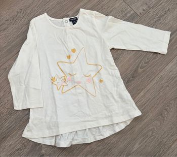 TEE shirt manches longues tunique en 12 mois