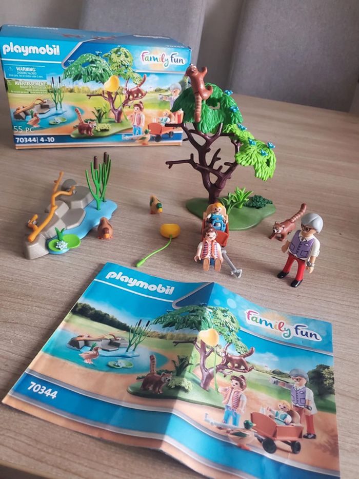 Panda roux playmobil 70344 - photo numéro 2