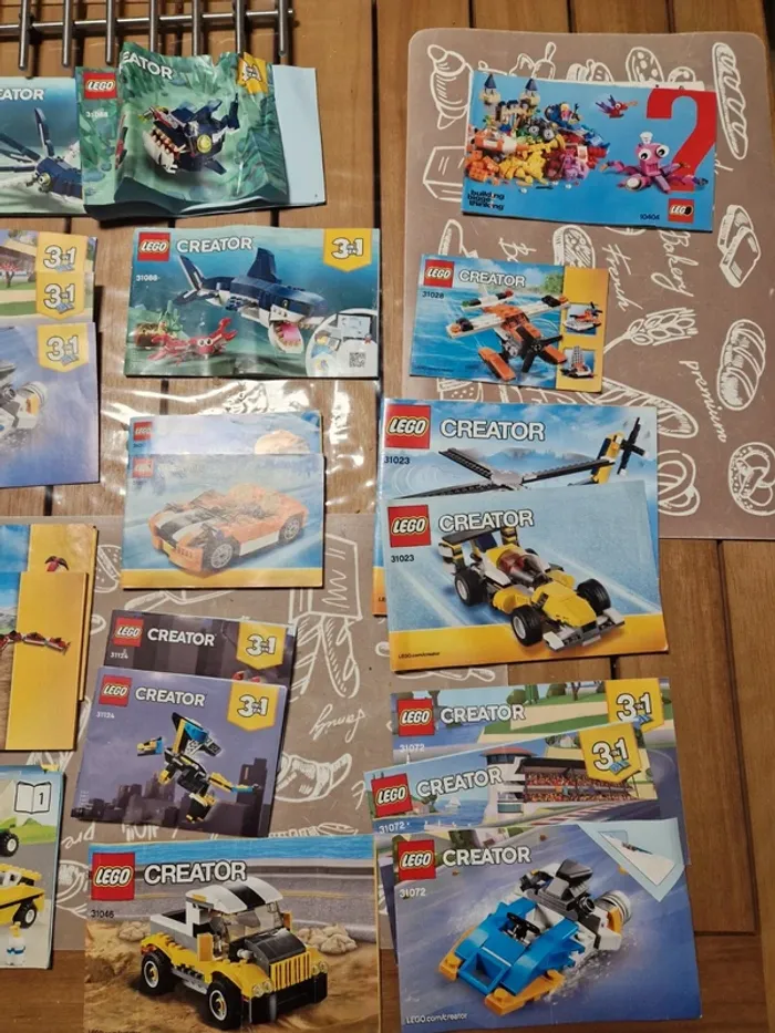 Lot notices lego - photo numéro 7