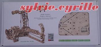Puzzle 3d en bois Aviator Aviateur 726 pièces - Ugears France