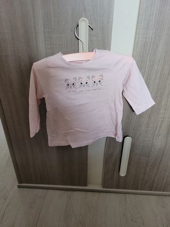T-shirt manches longues 9 mois